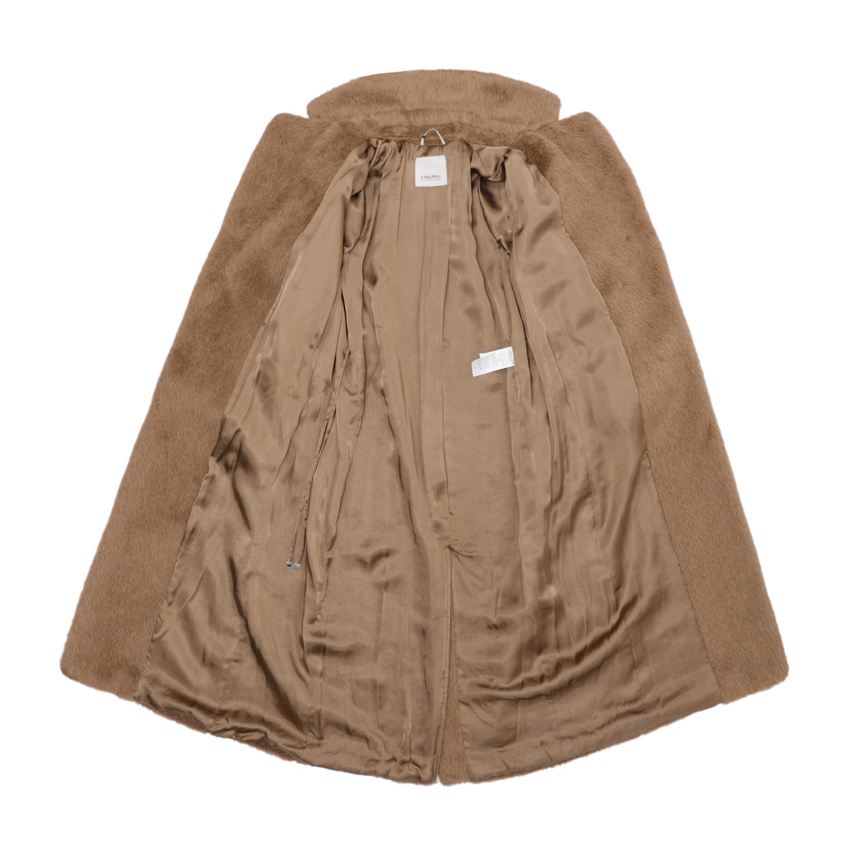 超希少サイズ　美品　マックスマーラ　スタンドカラーコート　ヘリンボーン　XL Max Mara Studio】マックスマーラステュディオ『ウール スタンドカラー