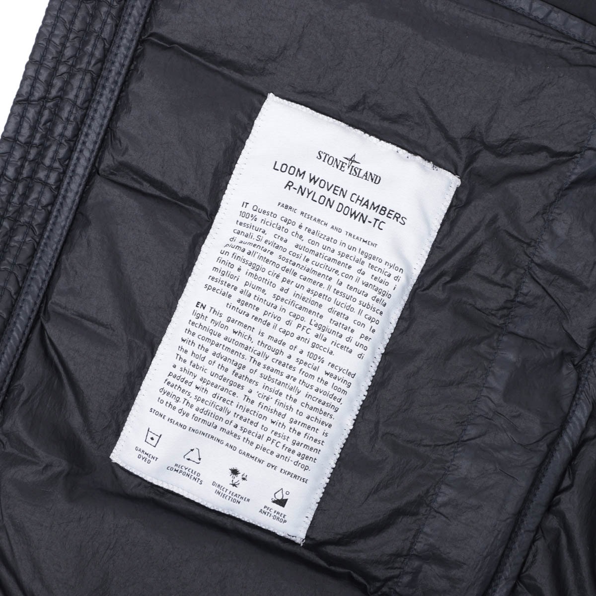 STONE ISLAND ストーンアイランド ダウンジャケット/42424 LOOM WOVEN CHAMBERS R-NYLON DOWN-TC メンズ