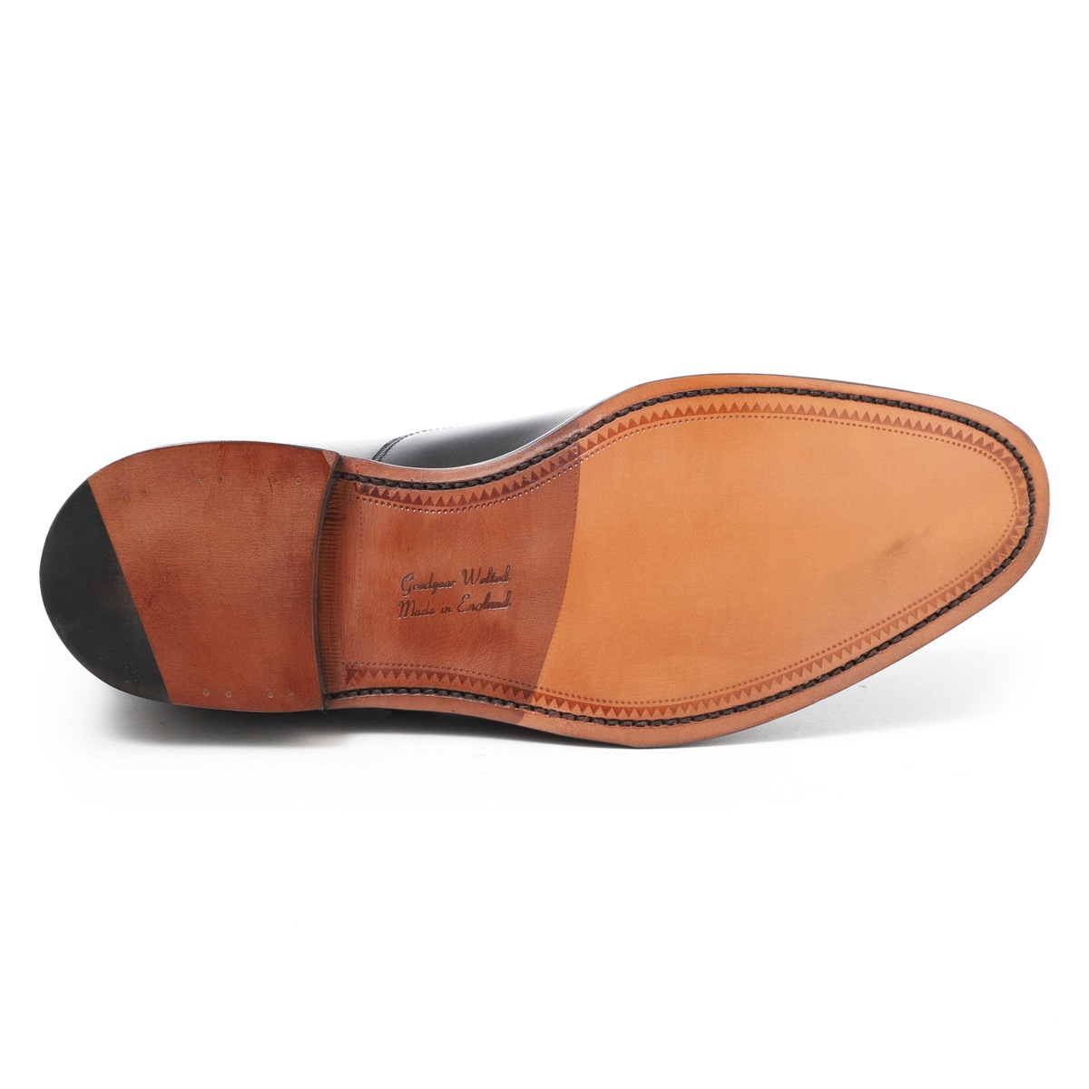 c0869 着用数回程度 ローク Loake RUGBY Uチップ 6 茶 - メルカリ
