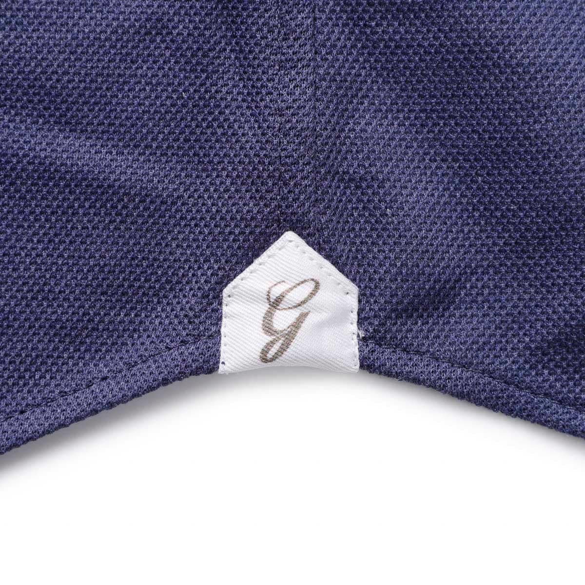 GALLIA ガッリア ホリゾンタルカラー ストレッチコットンシャツ メンズ