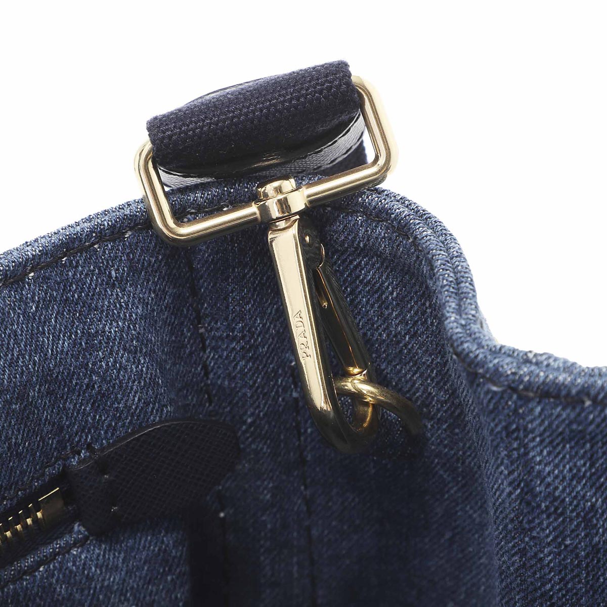アウトレット】PRADA プラダ ハンドバッグ 2WAY/CANAPA DENIM