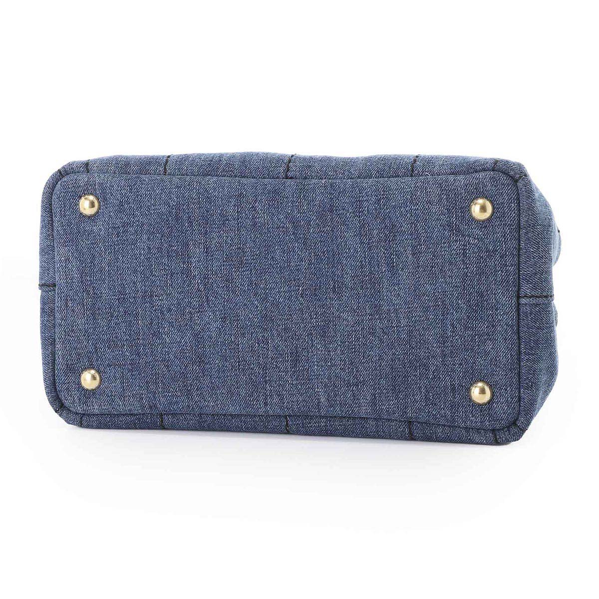 アウトレット】PRADA プラダ ハンドバッグ 2WAY/CANAPA DENIM