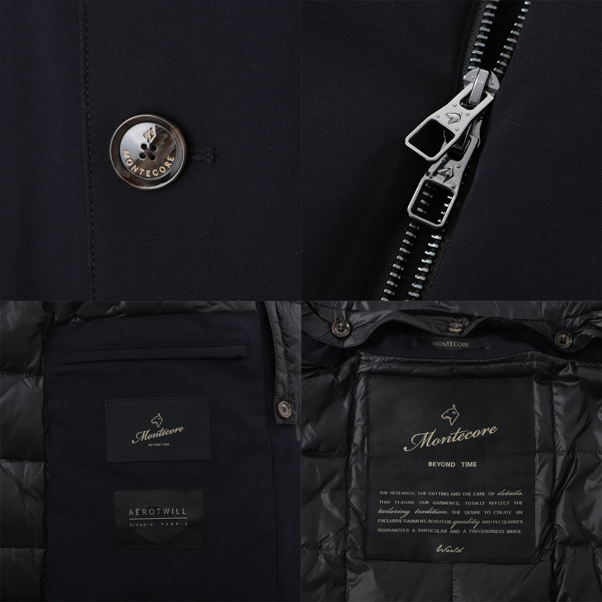 Montecore モンテコーレ ライナー付き コート/ピーコート/F09MUCX521