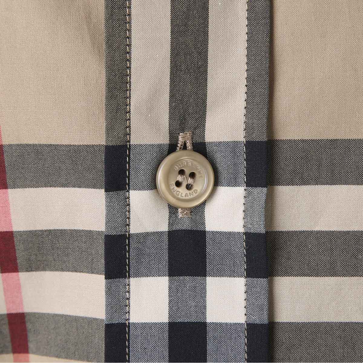 BURBERRY バーバリー 長袖レギュラーカラーシャツ/CAXTON メンズ 