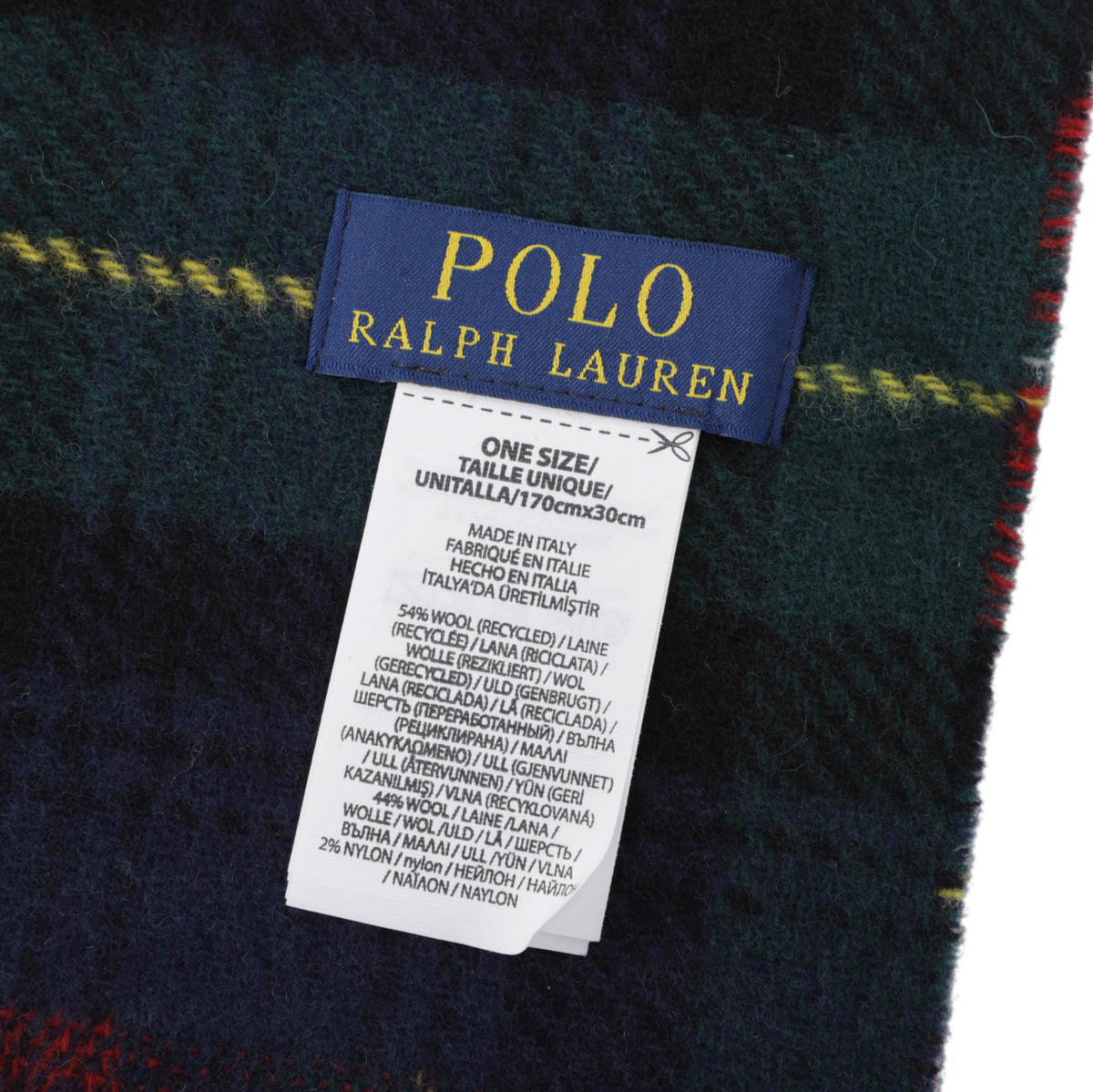 POLO RALPH LAUREN ポロラルフローレン マフラー/PATCHWORK PLAID