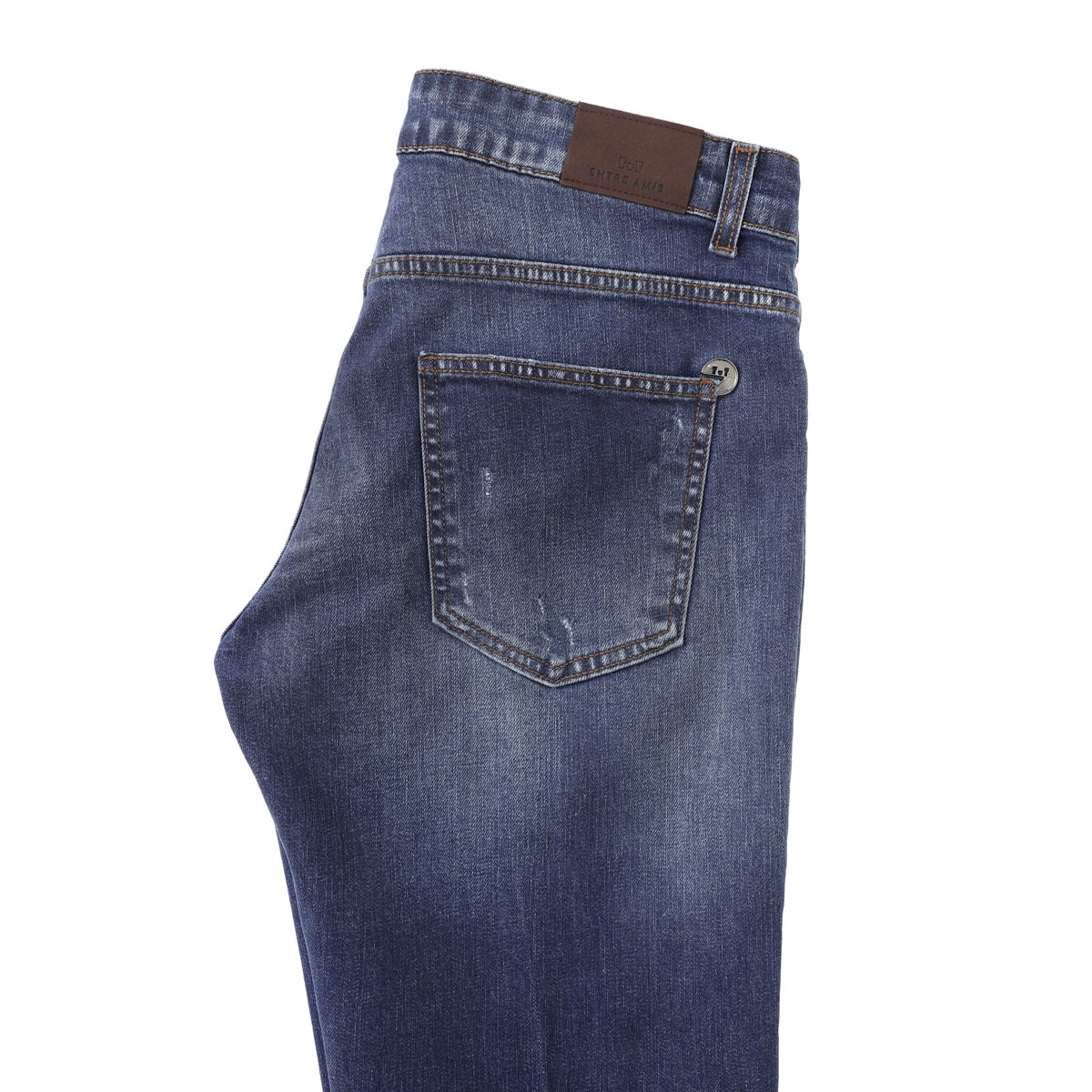 entre amis アントレアミ ボタンフライジーンズ/5 TK DENIM CORTO メンズ