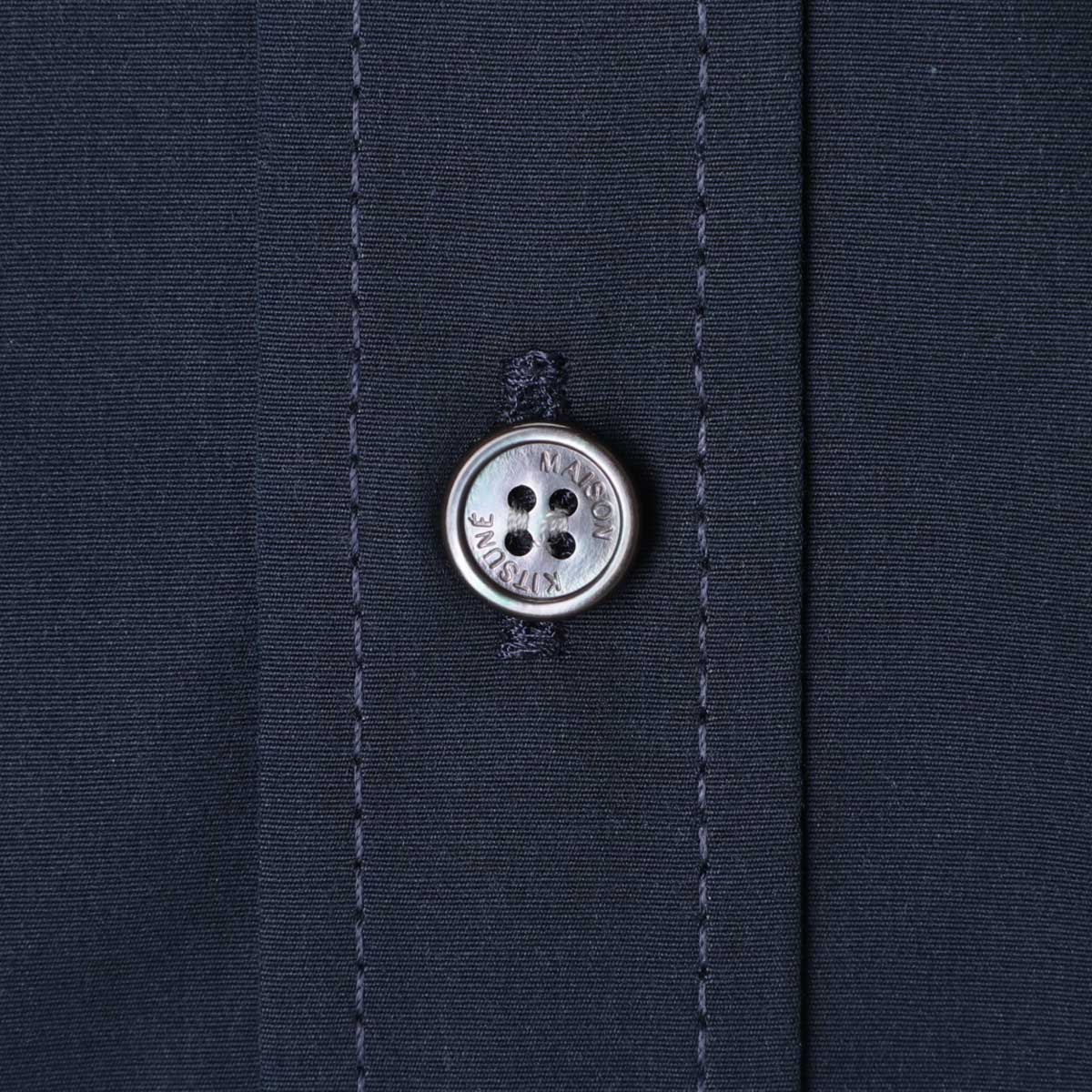 MAISON KITSUNE メゾンキツネ 長袖レギュラーカラーシャツ/CLASSIC