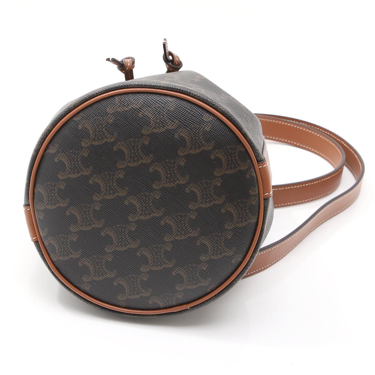 【新品】CELINE セリーヌ ティーンドローストリング かごバッグ 新品】CELINE セリーヌ ティーンドローストリング かごバッグ