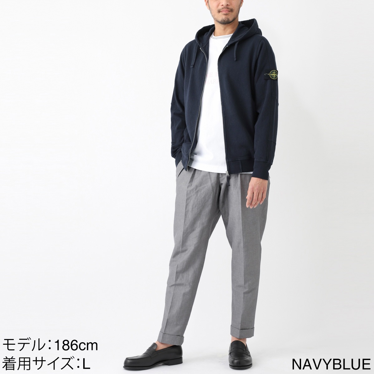 STONE  ジップアップパーカ mb-63160 楽天市場】【アウトレット】ストーンアイランド STONE ISLAND