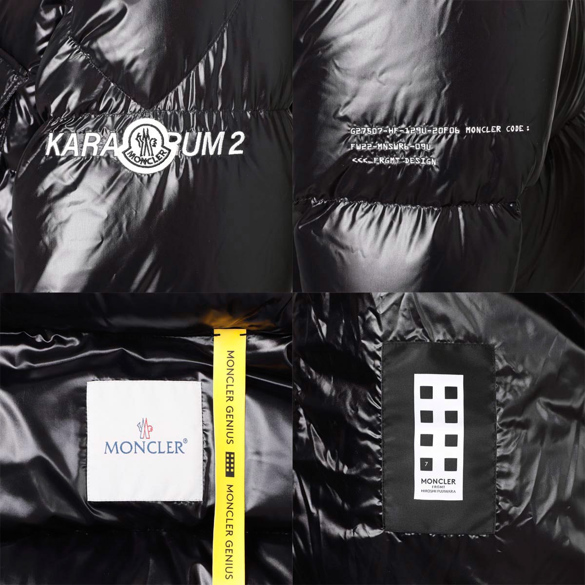 【アウトレット】【ラスト1点】MONCLER モンクレール ダウンジャケット/7 MONCLER FRGMT HIROSHI FUJIWARA ANTHEMIUM