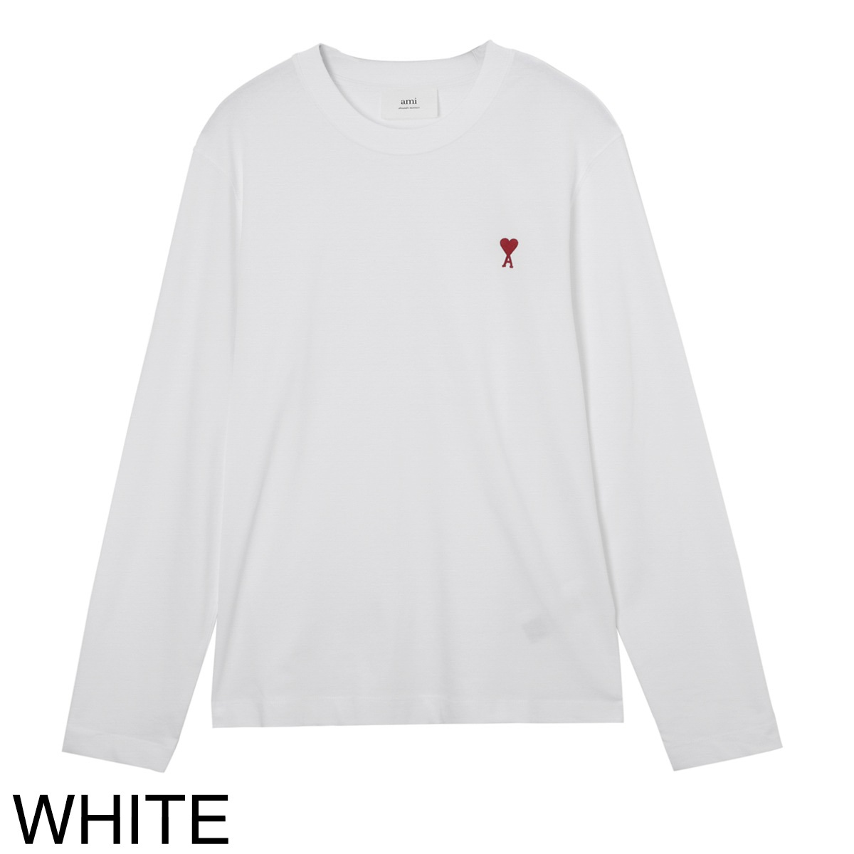 AMI ALEXANDRE MATTIUSSI クルーネック 長袖Tシャツ AMI アミ クルーネック 長袖Tシャツ | メンズ・ブランド一覧