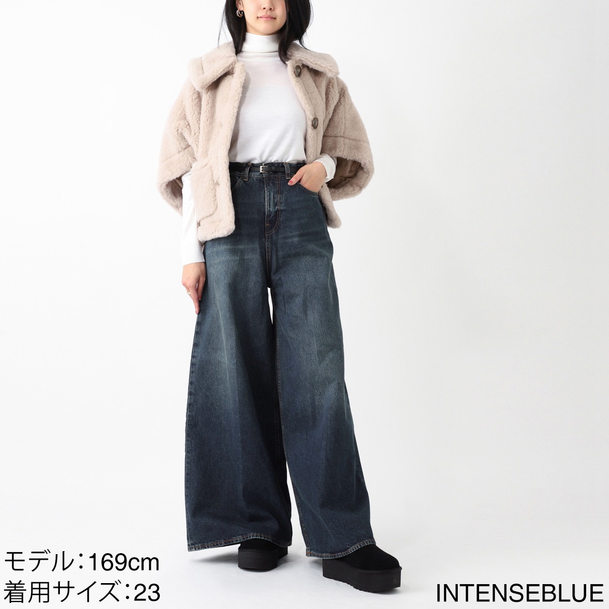 【アウトレット】HAIKURE ハイクル ジップフライジーンズ/BIG BETHANY レディース