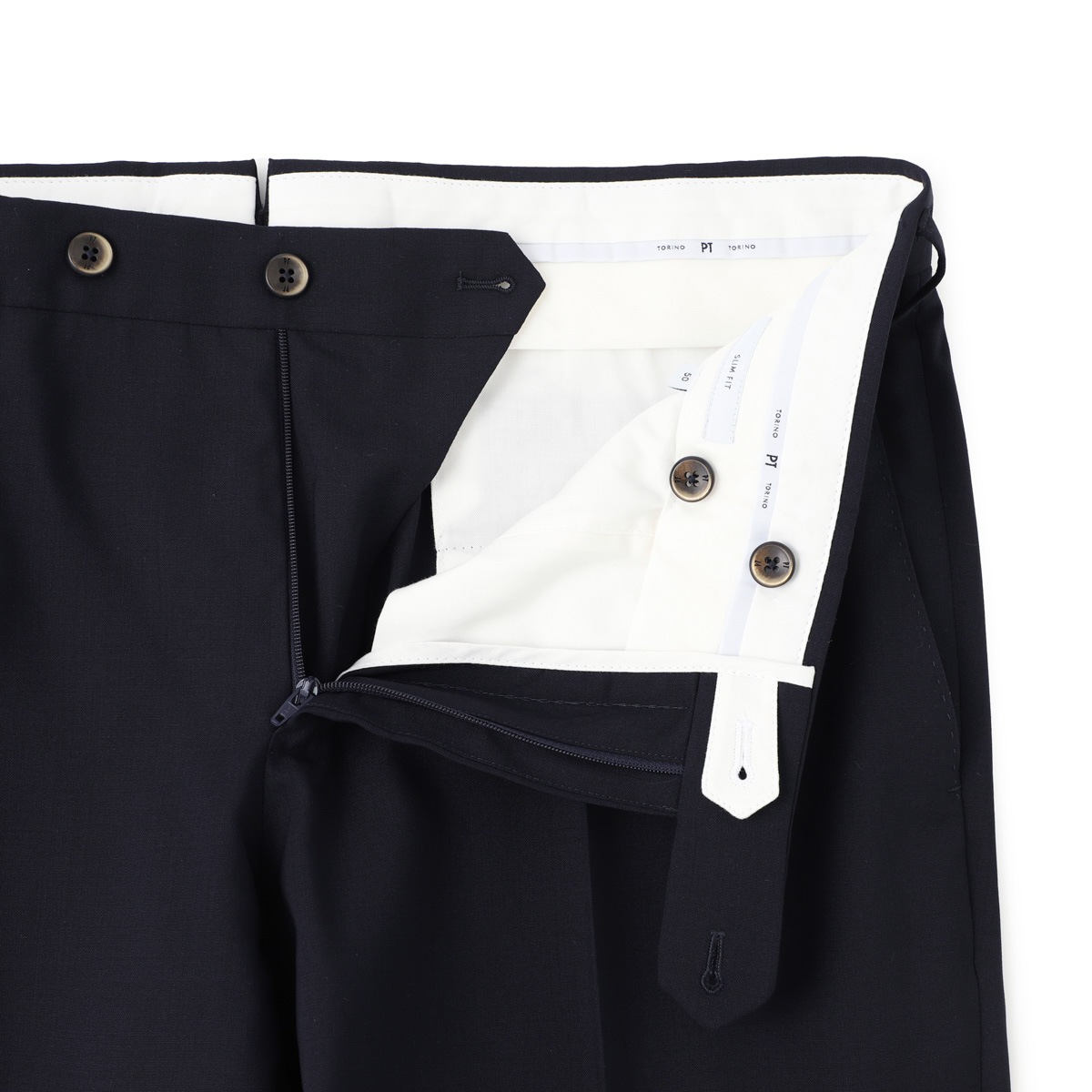 PT TORINO ピーティートリノ ノープリーツ スラックス/BUSINESS SLIM FIT メンズ