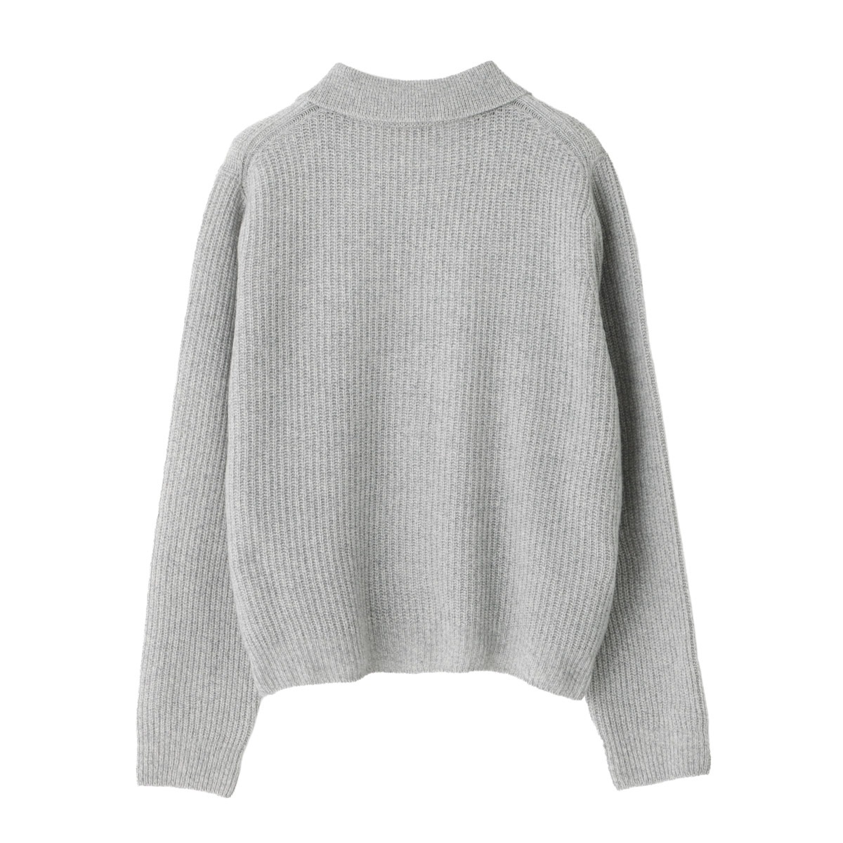 JOHN SMEDLEY ジョンスメドレー ジップアップ ニットブルゾン/DISLEY エコカシミヤ 7ゲージ レディース
