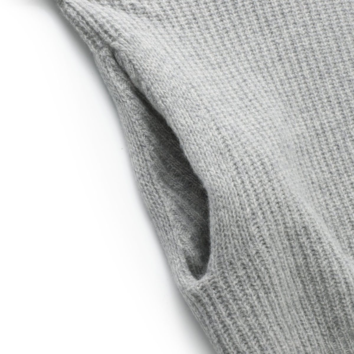 JOHN SMEDLEY ジョンスメドレー ジップアップ ニットブルゾン/DISLEY エコカシミヤ 7ゲージ レディース