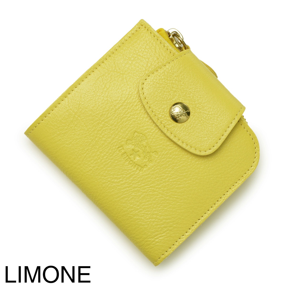 IL BISONTE イルビゾンテ 2つ折り財布 小銭入れ付き/SMW175
