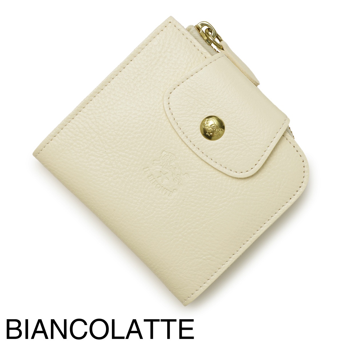 IL BISONTE イルビゾンテ 2つ折り財布 小銭入れ付き/SMW175