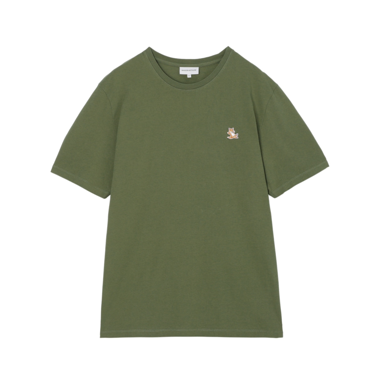 『ネコポス対応(1点まで)』MAISON KITSUNE メゾンキツネ クルーネックTシャツ/CHILLAX FOX PATCH REGULAR TEE SHIRT メンズ