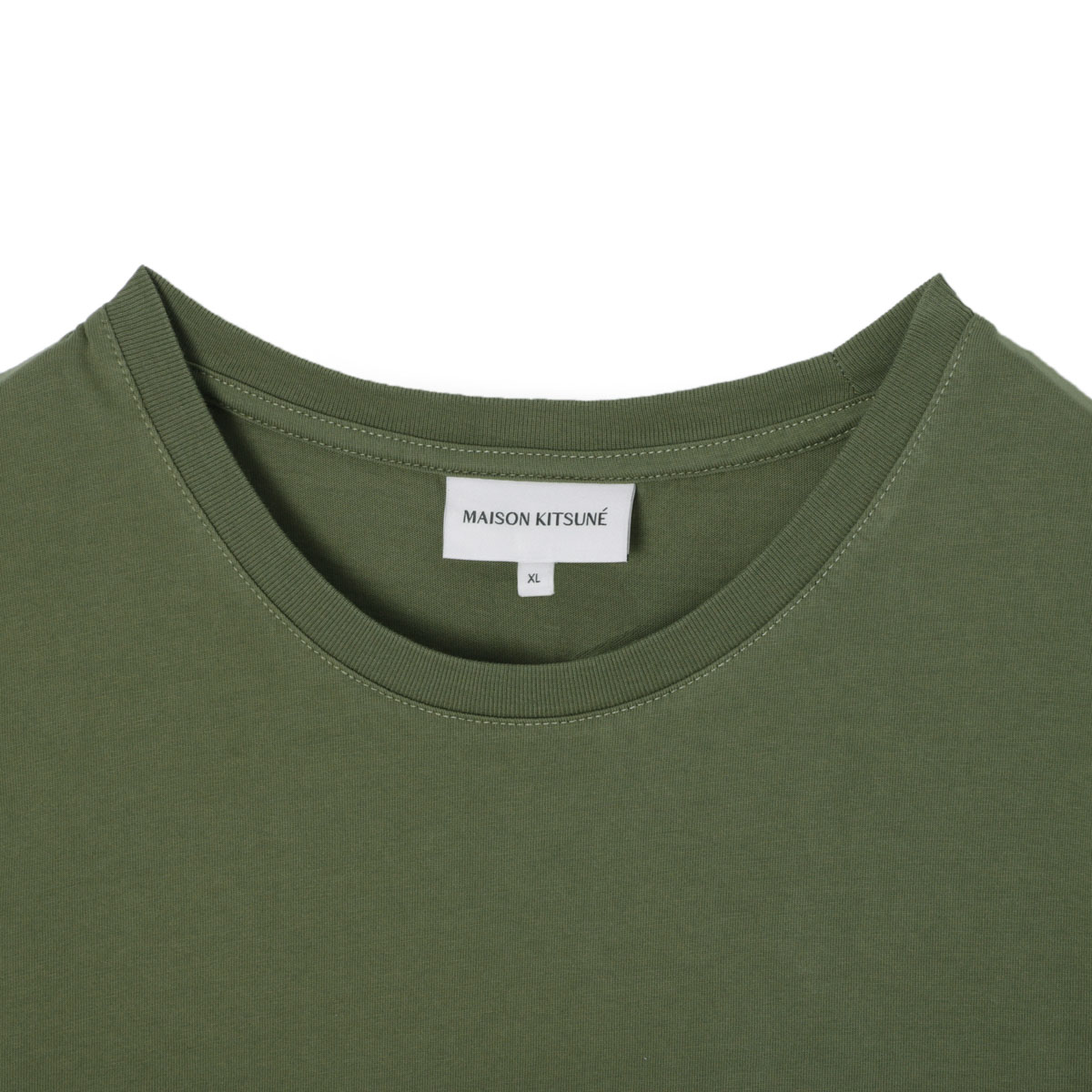 『ネコポス対応(1点まで)』MAISON KITSUNE メゾンキツネ クルーネックTシャツ/CHILLAX FOX PATCH REGULAR TEE SHIRT メンズ