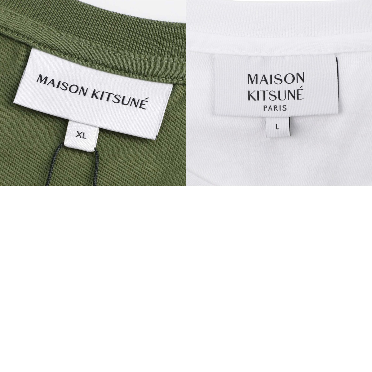 『ネコポス対応(1点まで)』MAISON KITSUNE メゾンキツネ クルーネックTシャツ/CHILLAX FOX PATCH REGULAR TEE SHIRT メンズ