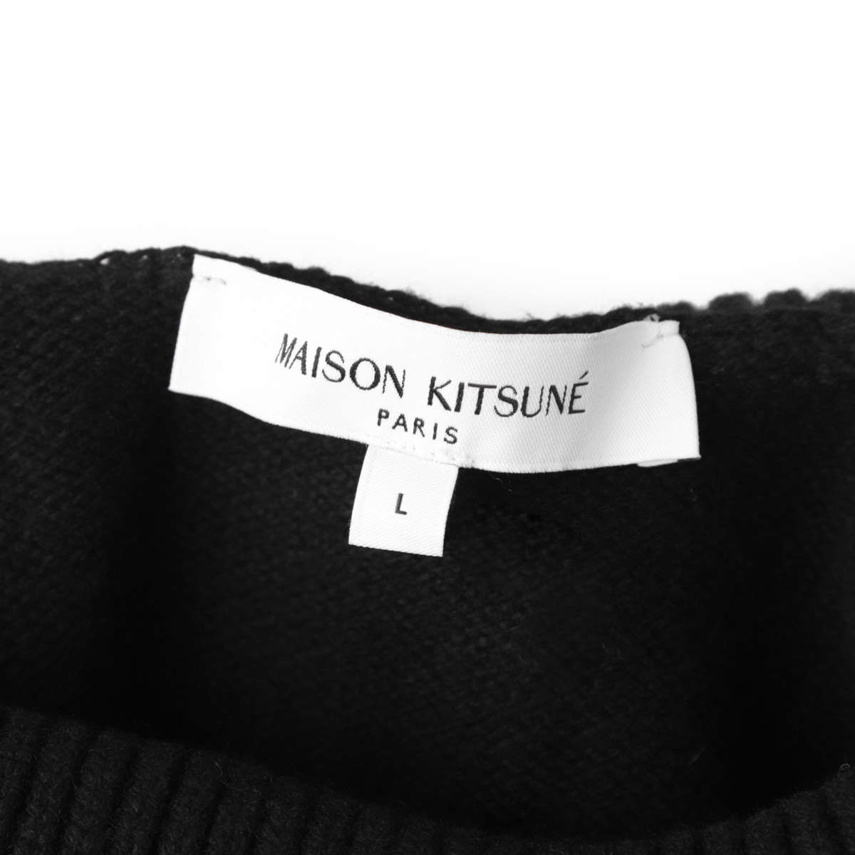 アウトレット】MAISON KITSUNE メゾンキツネ ハイネックニット/FOX