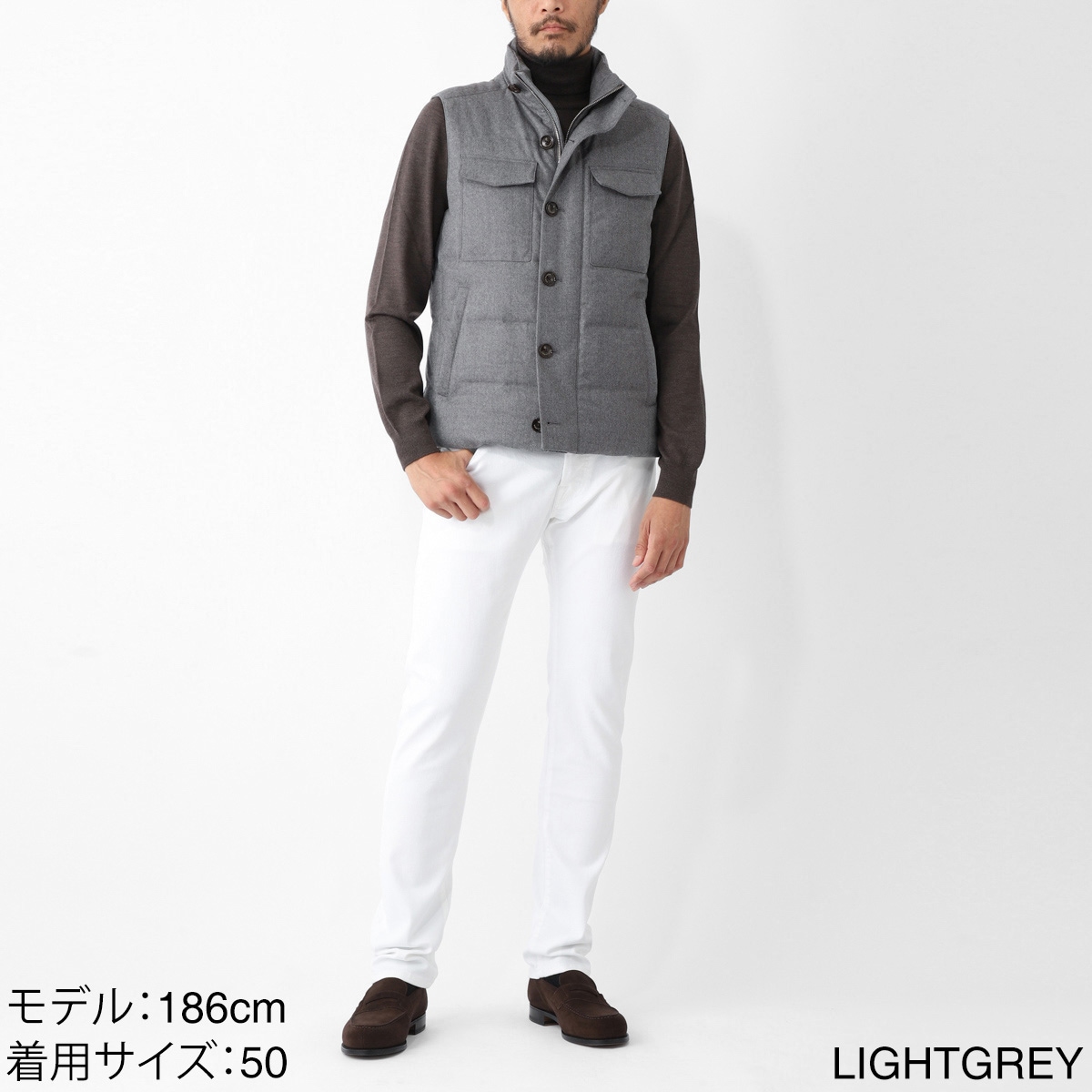 Montecore モンテコーレ ダウンベスト/F09MUWX814【大きいサイズあり