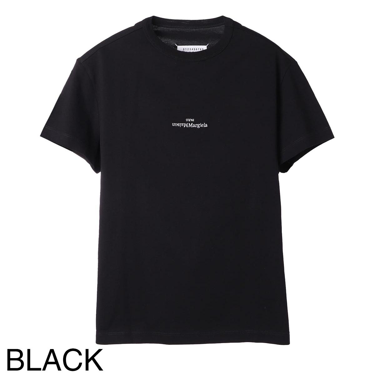 【アウトレット】Maison Margiela メゾンマルジェラ クルーネック Tシャツ/DISTORTED LOGO T-SHIRT メンズ
