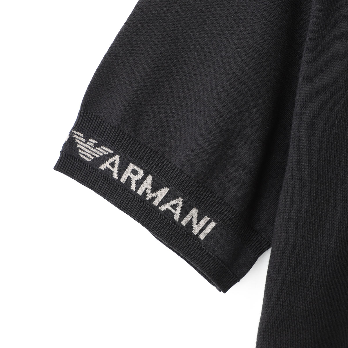 EMPORIO ARMANI エンポリオアルマーニ クルーネック半袖ニット メンズ