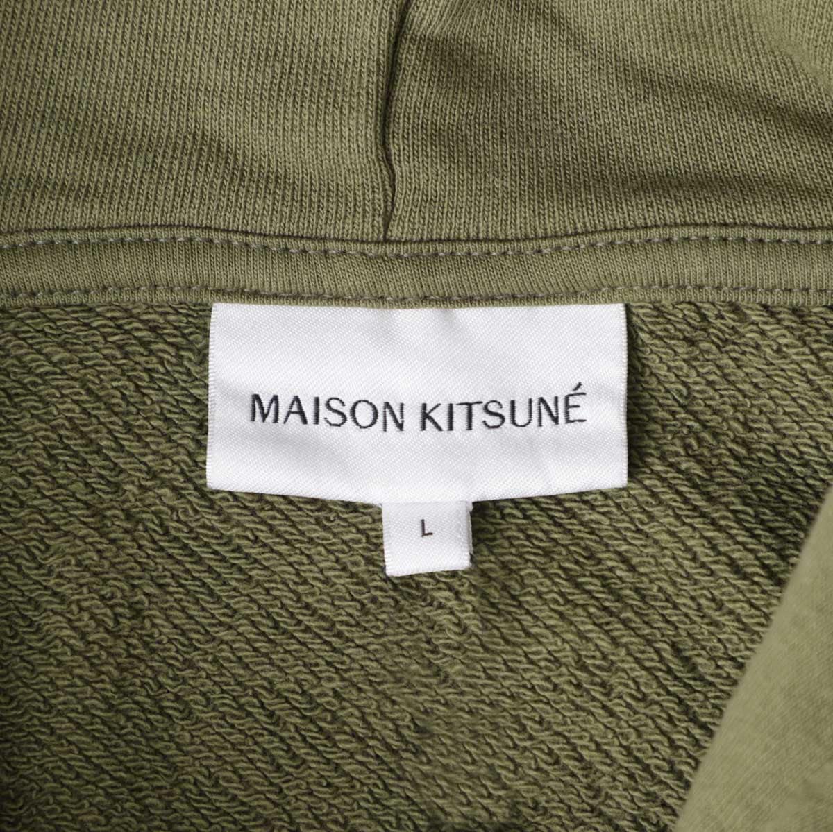 豪華ラッピング無料 MAISON PATCH パーカ/フーディ/CHILLAX メゾンキツネ KITSUNE トップス