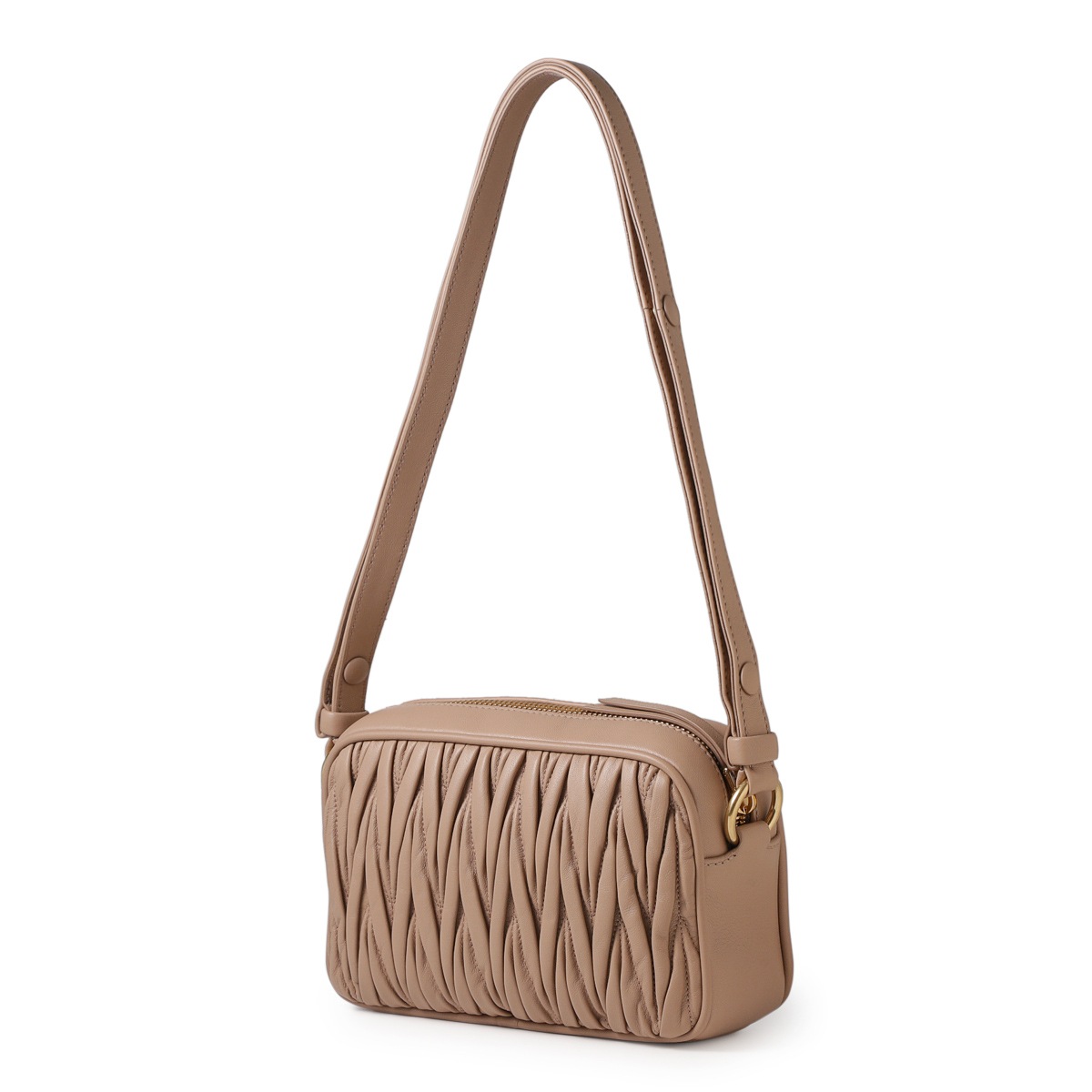 累積売上総額第1位!MIUMIU ★ショルダーバッグ┃5BH118_N88 アウトレット】miu miu ミュウミュウ ショルダーバッグ