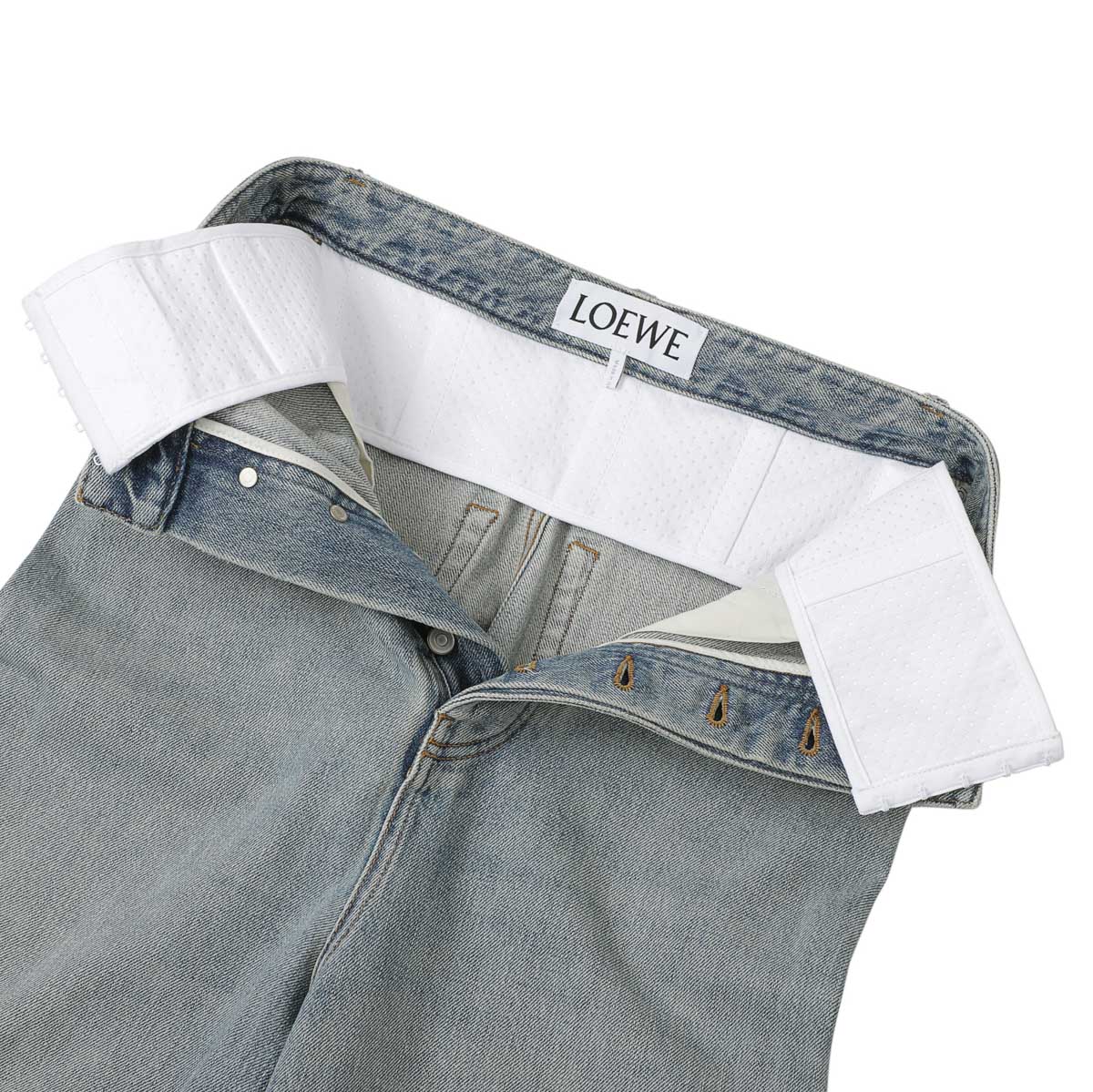 【アウトレット】LOEWE ロエベ ボタンフライジーンズ/BUSTIER HIGH WAISTED JEANS レディース