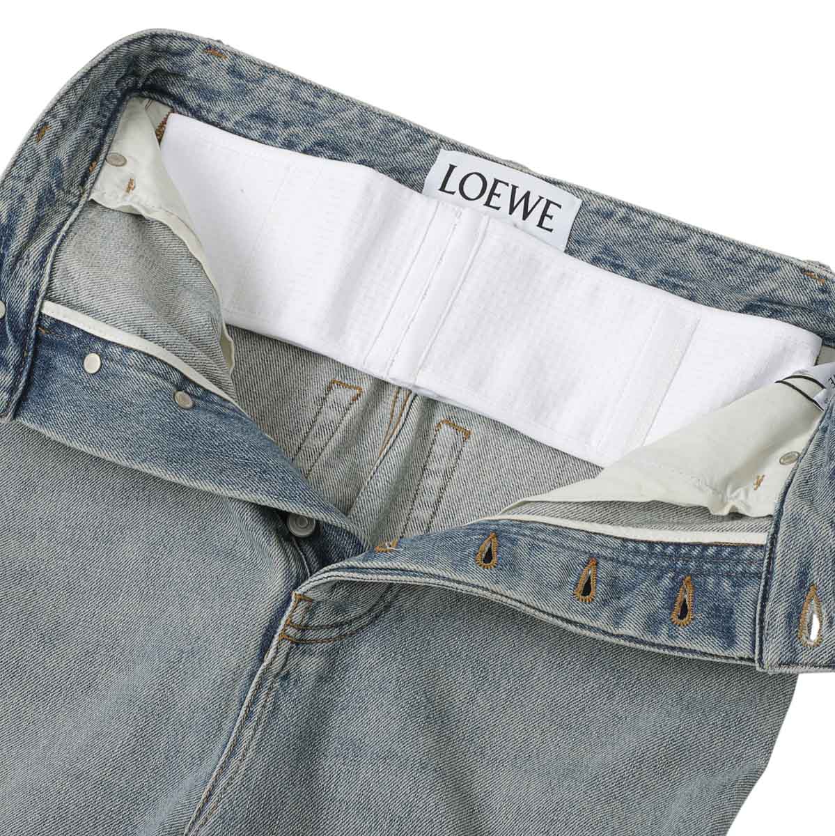 【アウトレット】LOEWE ロエベ ボタンフライジーンズ/BUSTIER HIGH WAISTED JEANS レディース