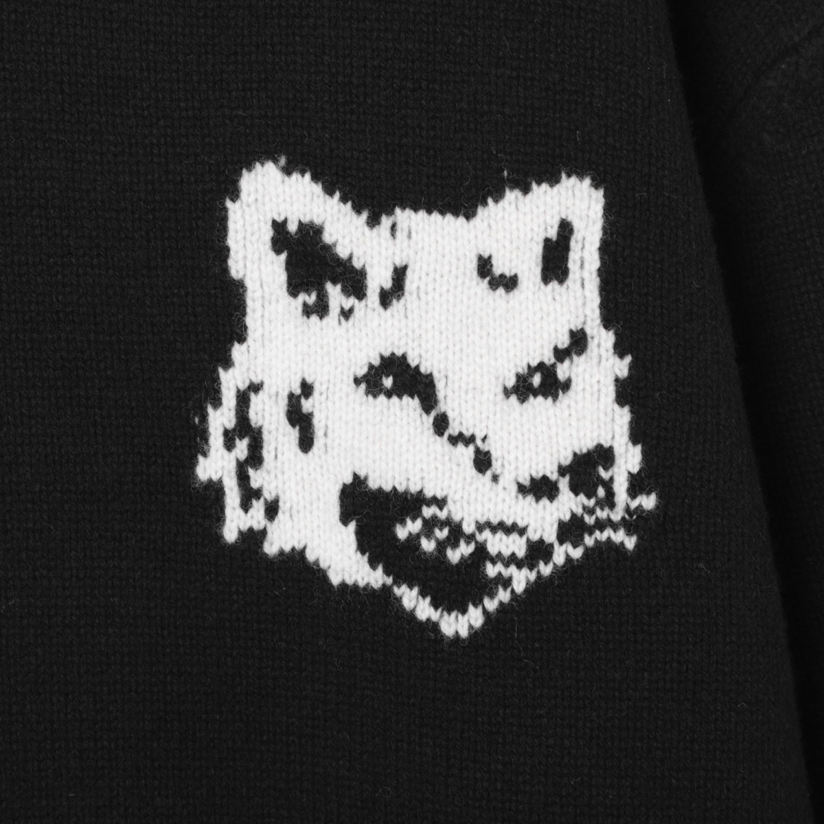 アウトレット】MAISON KITSUNE メゾンキツネ クルーネックニット/FOX
