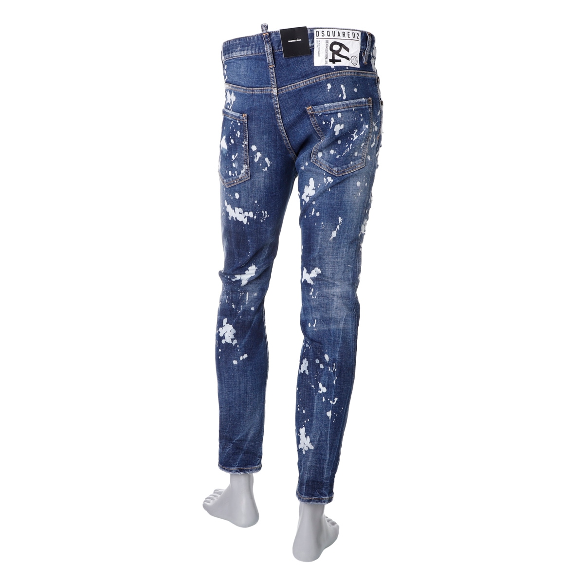 新品‼️DSQUARED2 カフスボタン 未使用 DSQUARED2 (ディースクエアード) ダメージ加工 ボタンフライ