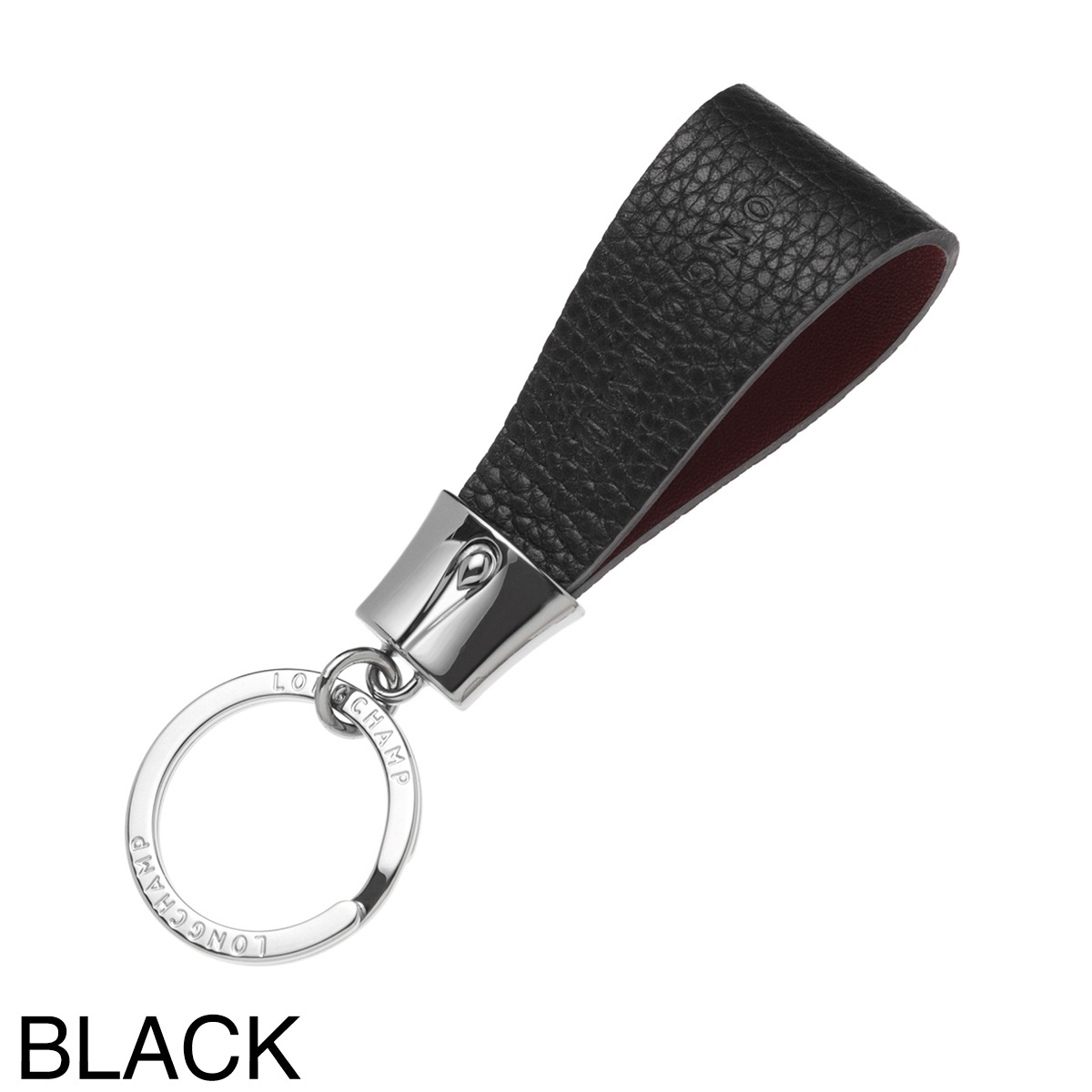 LONGCHAMP ロンシャン キーリング/バッグチャームレザー