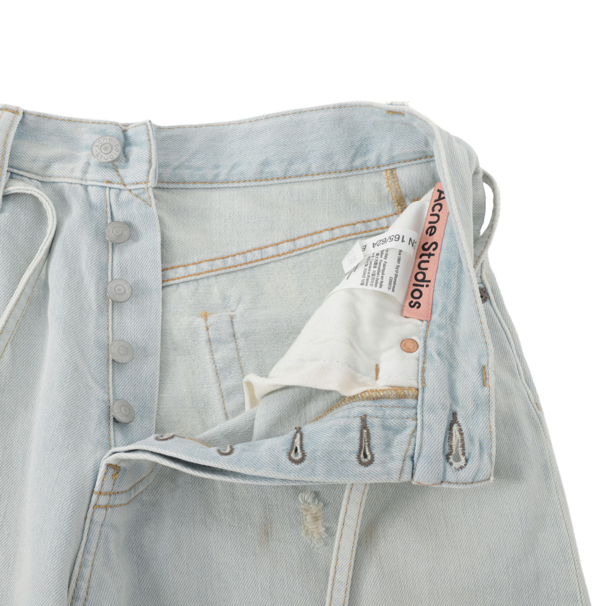 【アウトレット】【ラスト1点】ACNE STUDIOS アクネ ボタンフライジーンズ/1991 Toj レディース