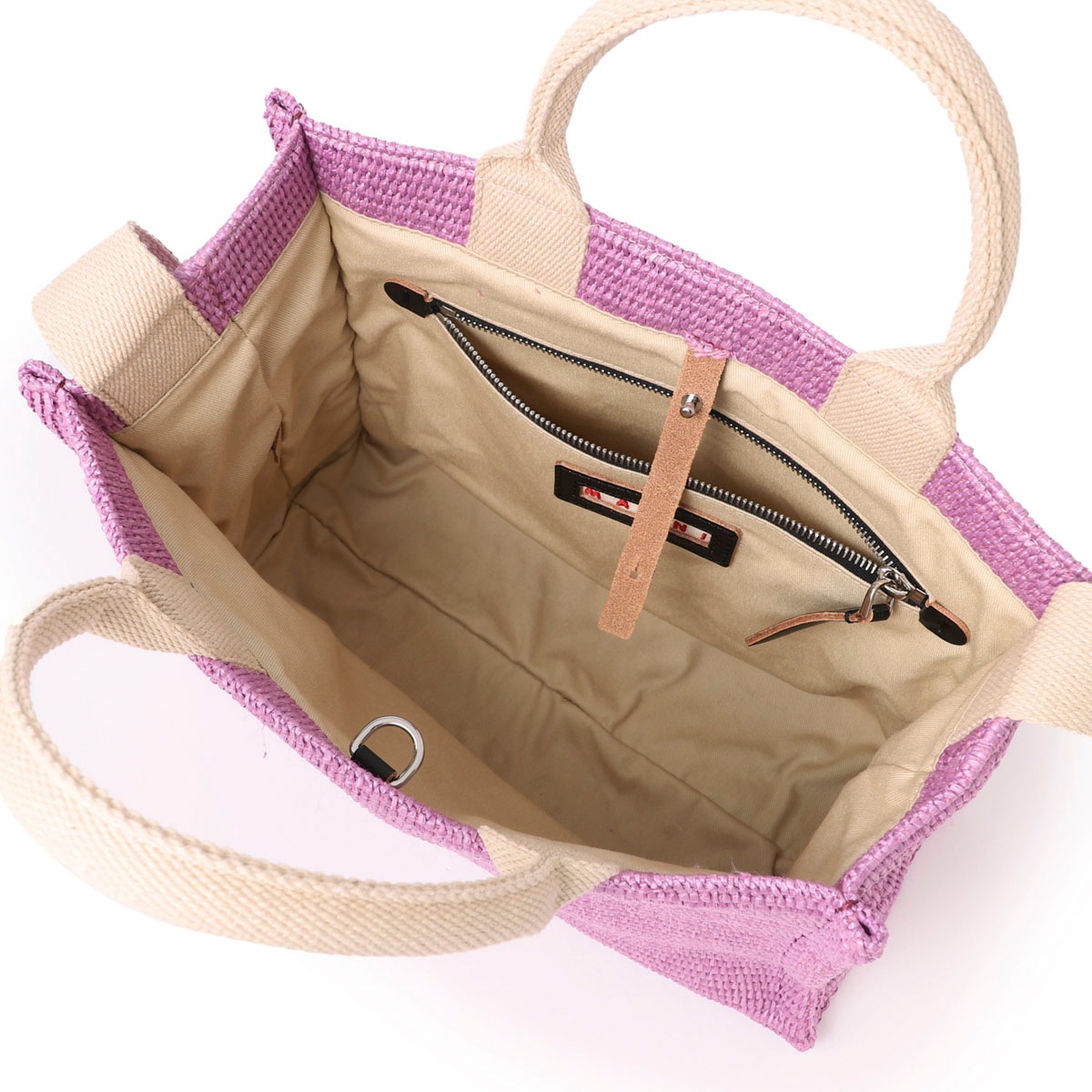 【関税&送料込み】Marni Bags MARNI マルニ トートバッグ 2WAY/ショッピングバッグ/SMALL
