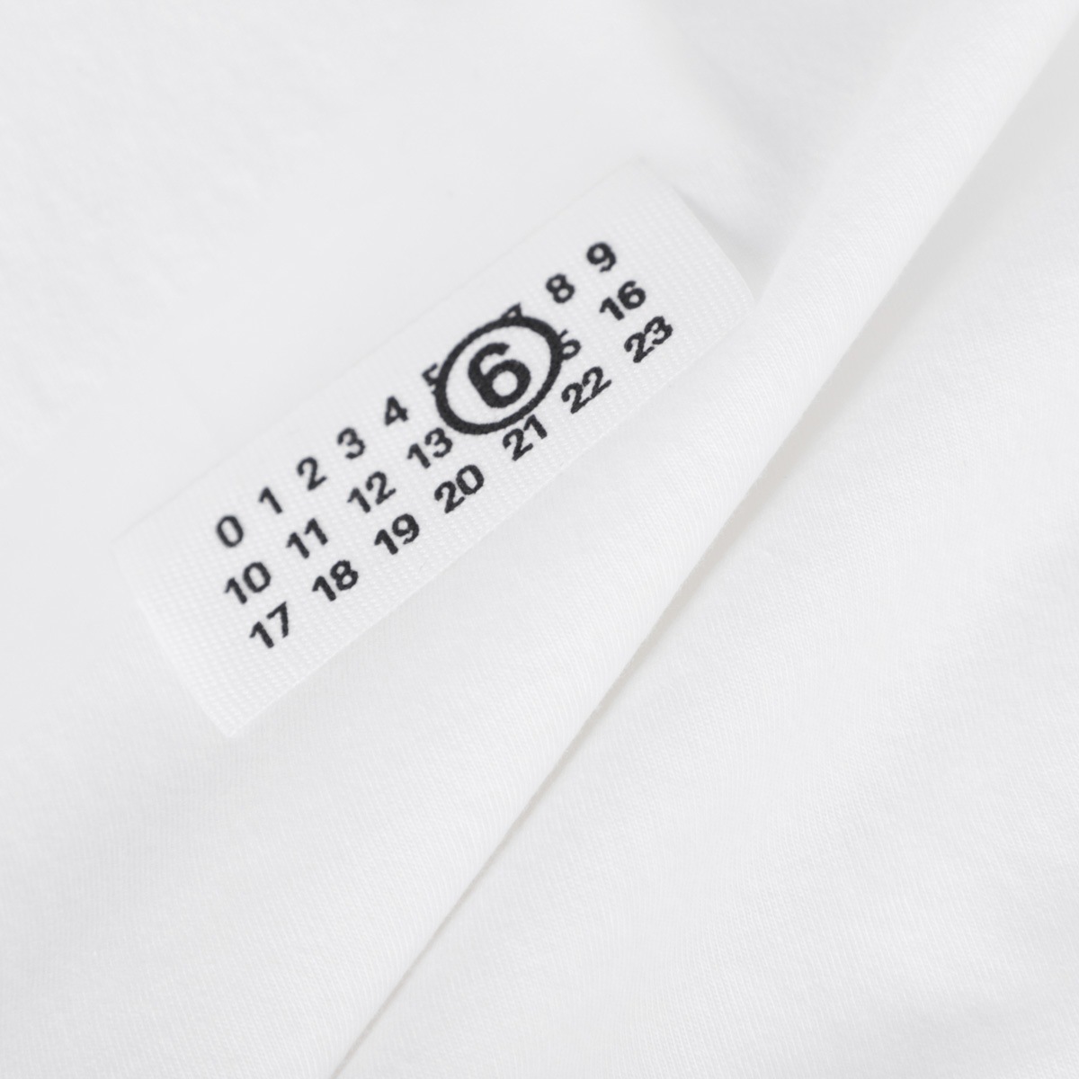 MM6 Maison Margiela エムエム 6 メゾンマルジェラ クルーネックTシャツ/Trompe l'oeil T-shirt メンズ