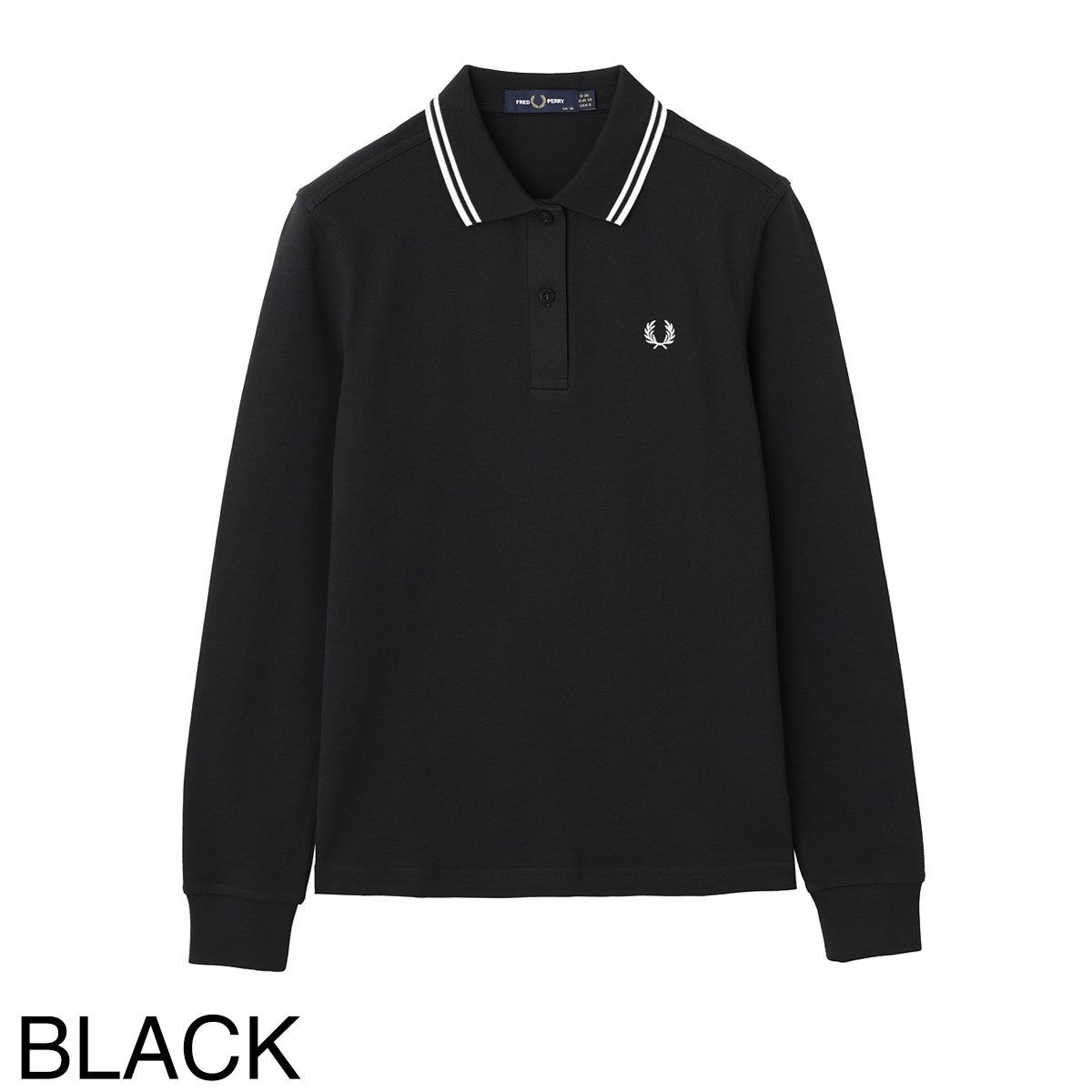 FRED PERRY フレッドペリー 長袖ポロシャツ/TWIN TIPPED LS FP SHIRT G3636 レディース