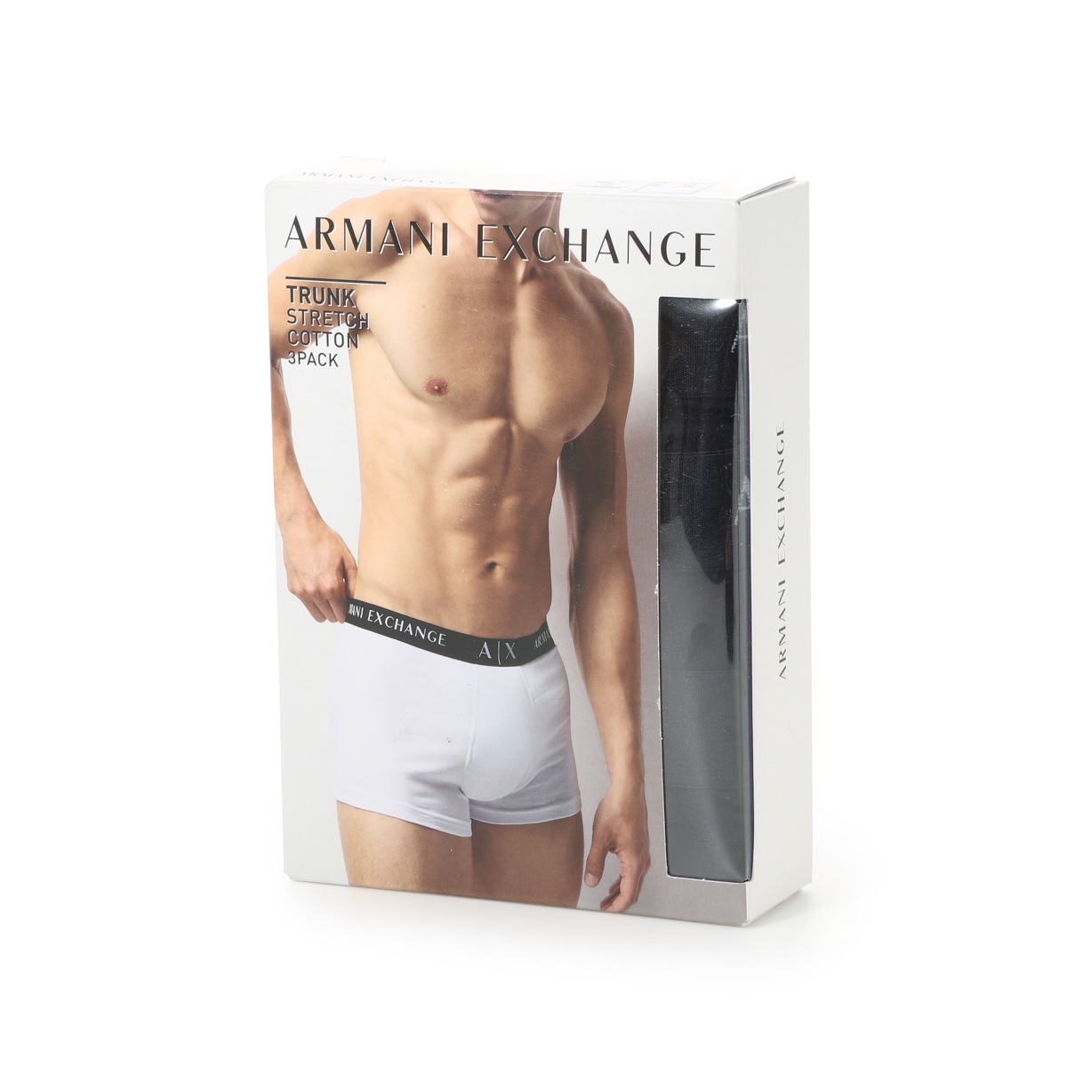 ARMANI EXCHANGE アルマーニエクスチェンジ ボクサーパンツ 3枚セット メンズ