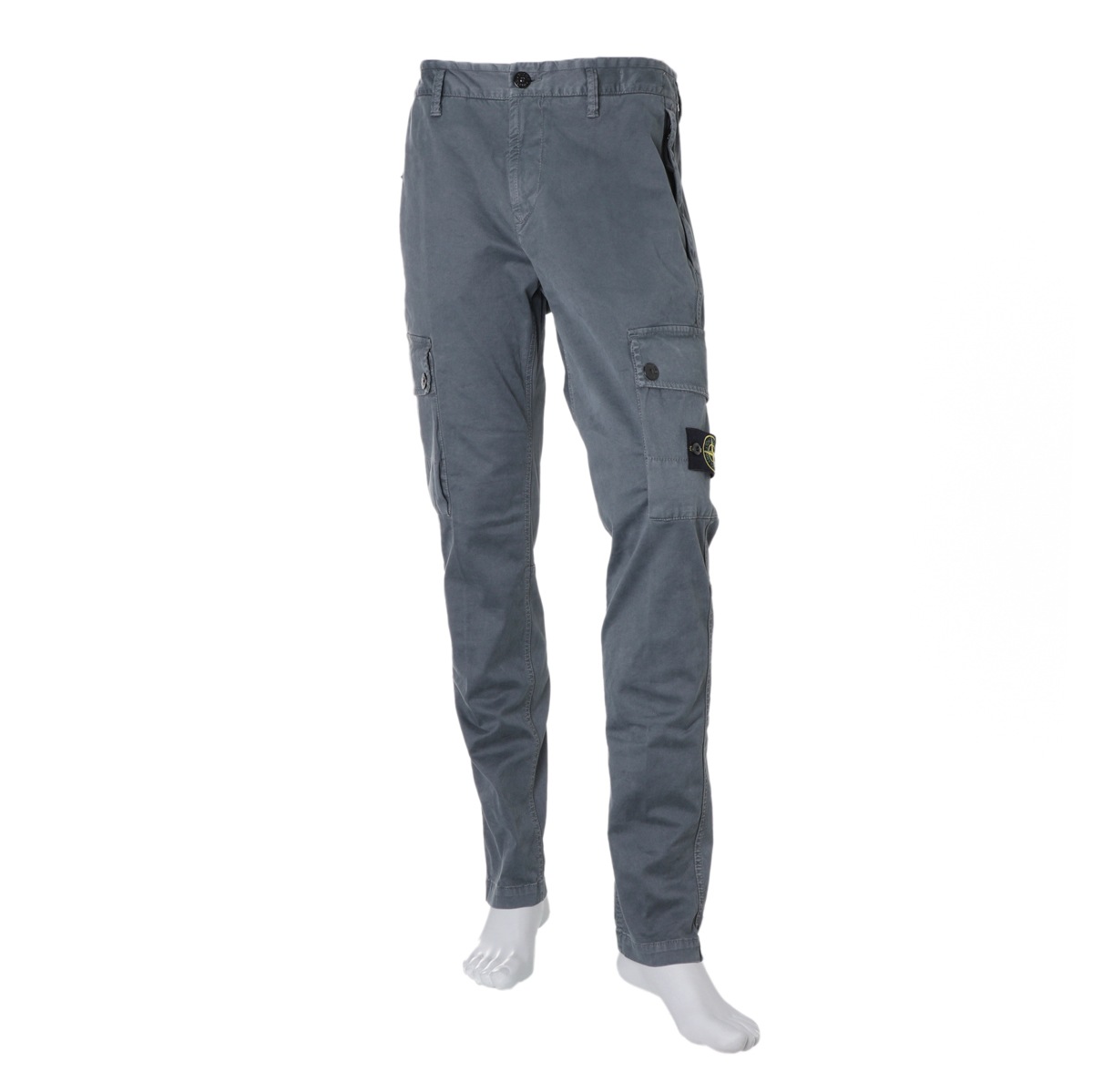 ストーンアイランド　カーゴパンツ　ブルー　32 ストーンアイランド STONE ISLAND コットン ロゴ ワッペン
