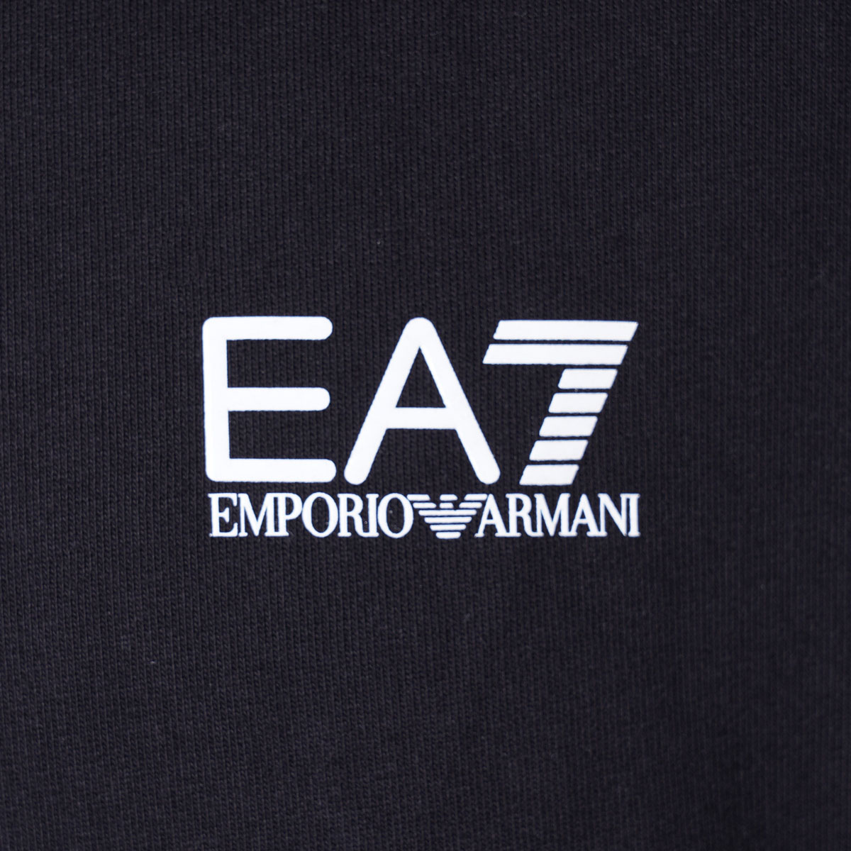 美品 EMPORIO ARMANI トラック ジャケット ジャージ トップス スウェット アウター ブルゾン エンポリオ アルマーニ ジップ L ブラック EA7 EMPORIO ARMANI エアセッテ エンポリオアルマーニ