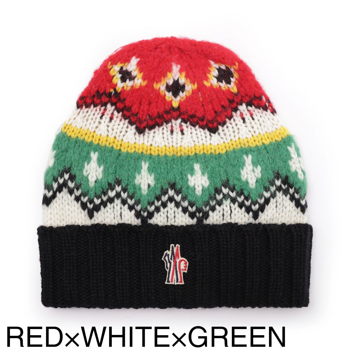 【アウトレット】MONCLER GRENOBLE モンクレール グルノーブル ニットキャップ/ビーニー メンズ