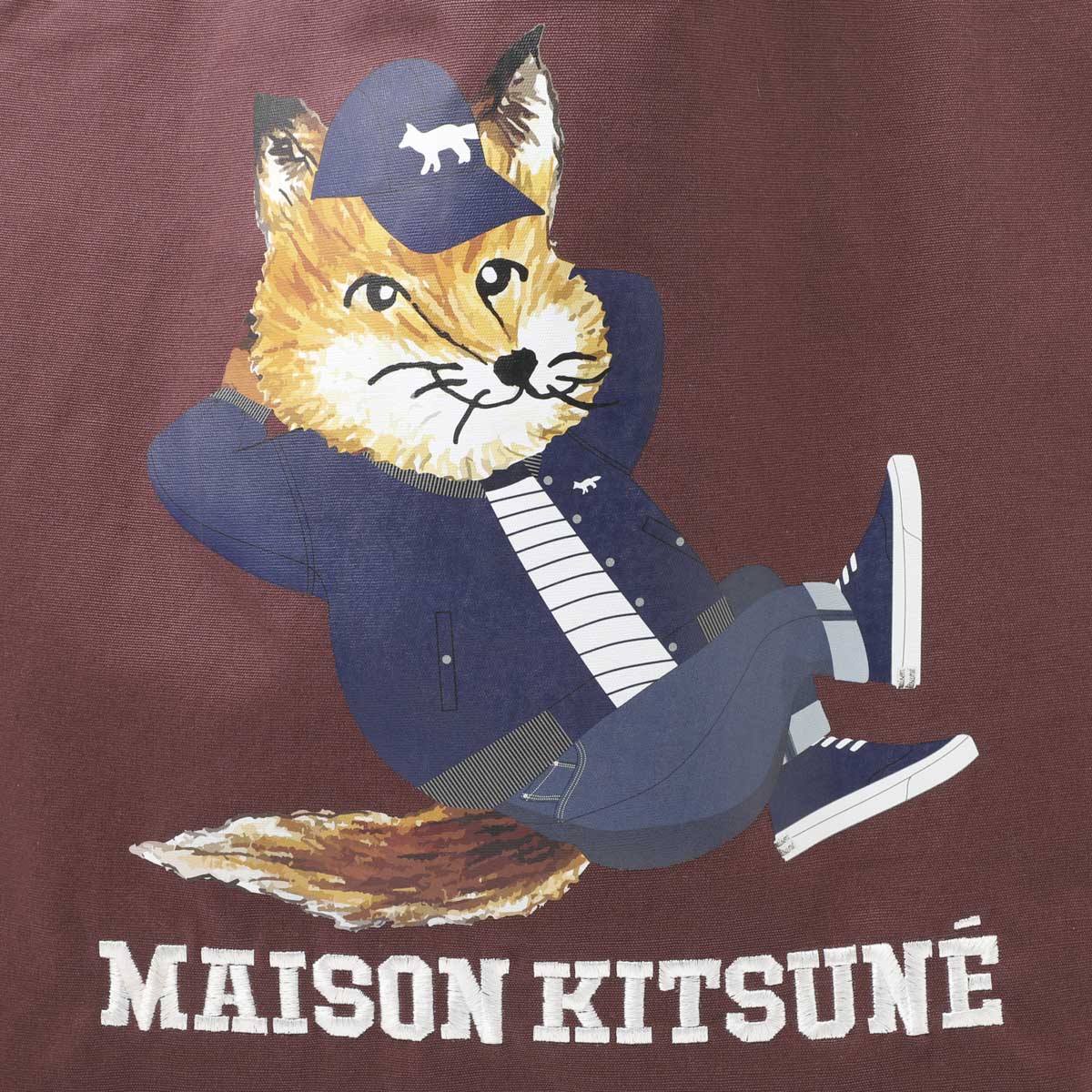 MAISON KITSUNE メゾンキツネ トートバッグ/CHILLAX FOX メンズ