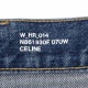 【アウトレット】【ラスト1点】CELINE セリーヌ ジップフライジーンズ/JEANS MARGARET レディース