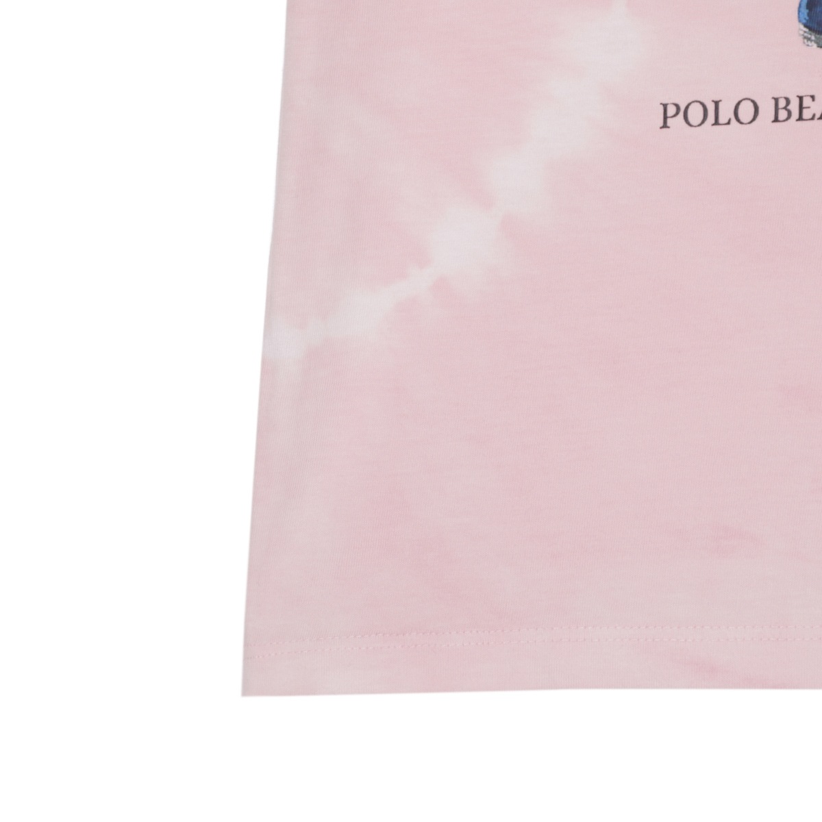 POLO RALPH LAUREN ポロラルフローレン クルーネックTシャツ/KIDS キッズ ガールズ/SHORT-SLEEVE COTTON JERSEY NOVELTY BEAR GRAPHIC T-SHIRT - TIEDYE レディース