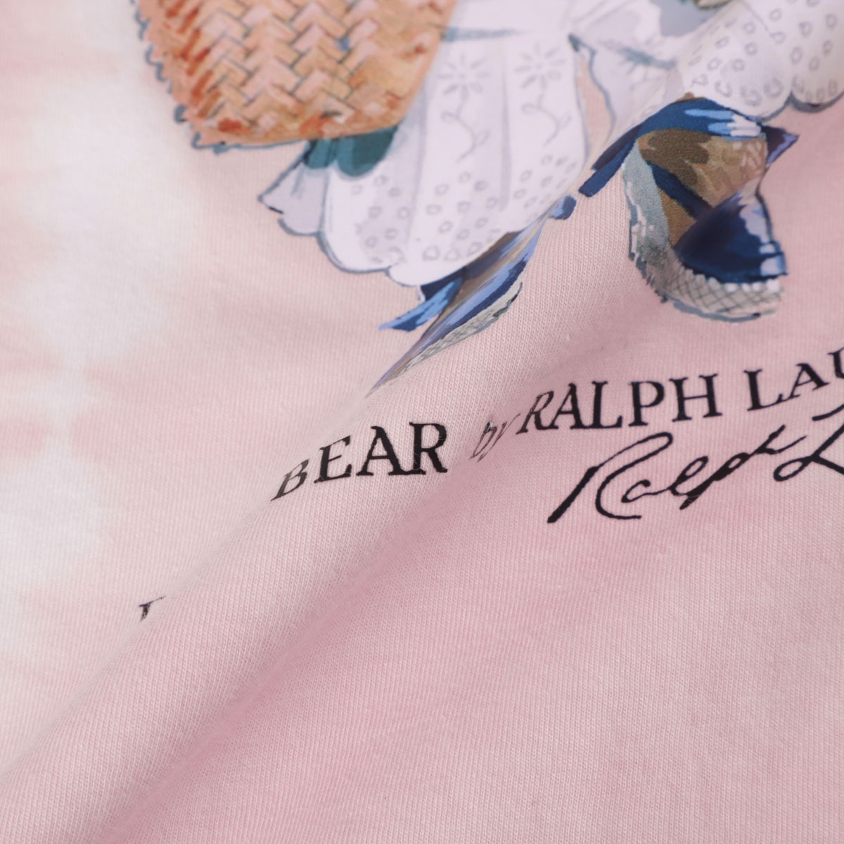 POLO RALPH LAUREN ポロラルフローレン クルーネックTシャツ/KIDS キッズ ガールズ/SHORT-SLEEVE COTTON JERSEY NOVELTY BEAR GRAPHIC T-SHIRT - TIEDYE レディース