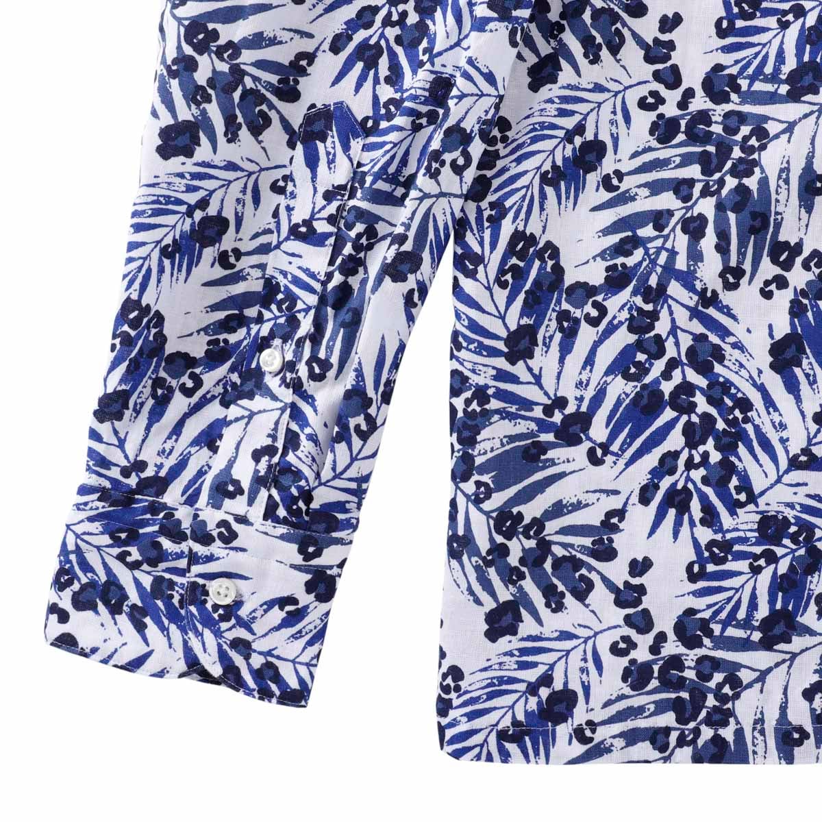 アウトレット】GUY ROVER ギローバー リネン混シャツ/オープン