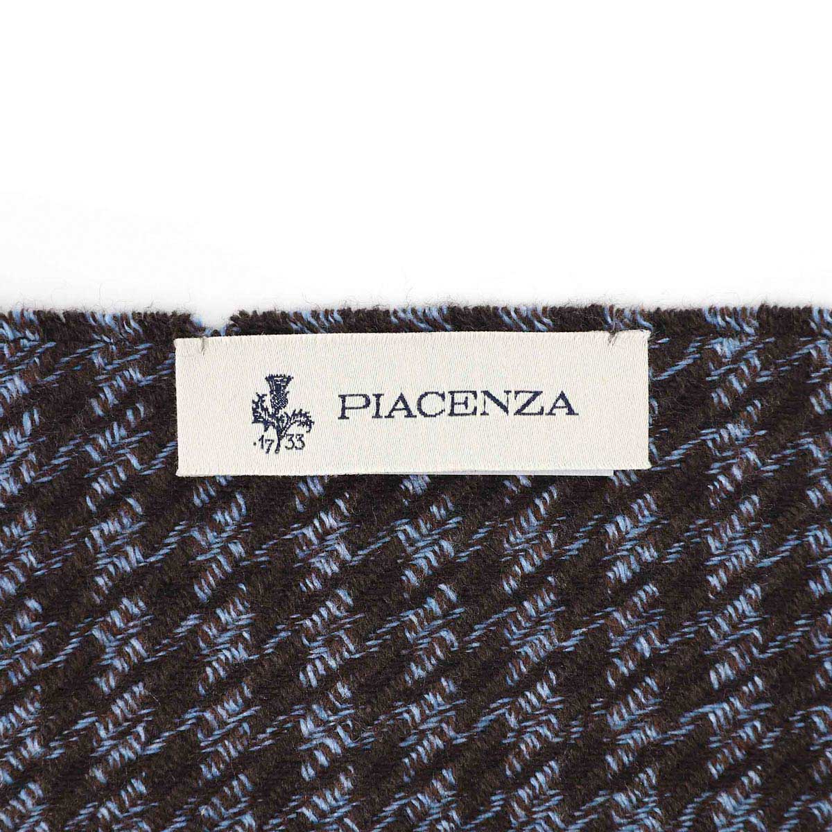 PIACENZA CASHMERE ピアチェンツァ カシミア シルク×カシミヤ リバーシブルマフラー/スカーフ/TWIST