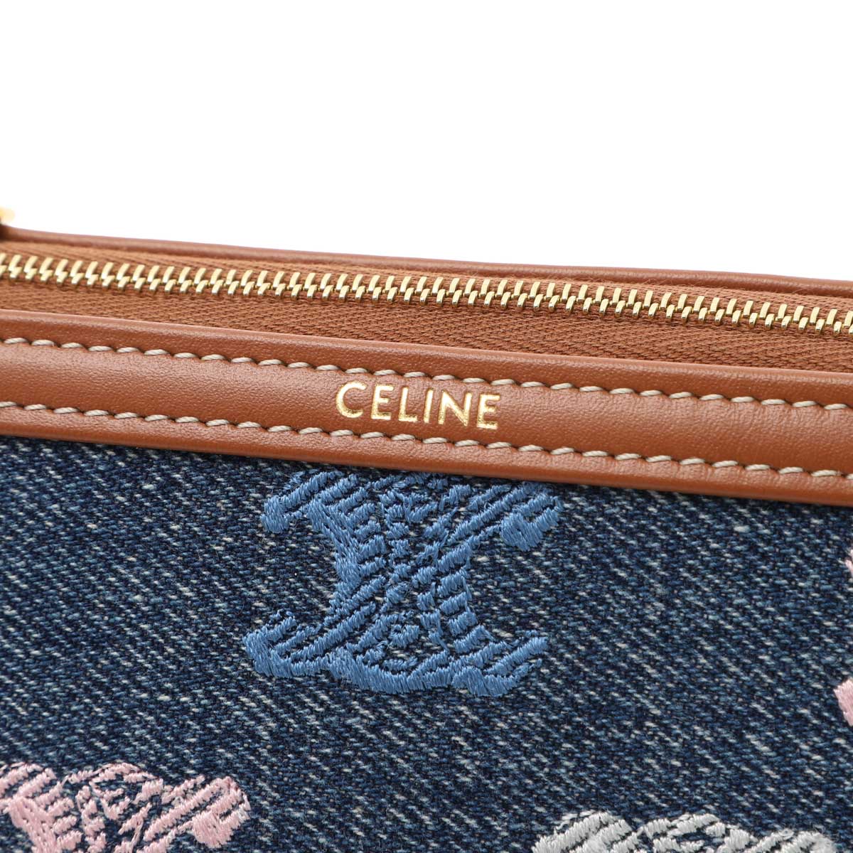 CELINE セリーヌ ショルダーバッグ/チェーン付き クラッチバッグ